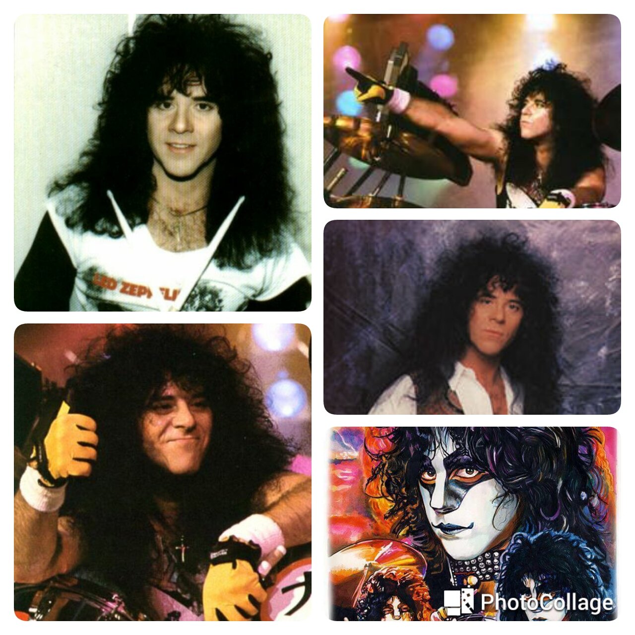  Eric Carr,happy birthday you were one of the best drummers : ) 