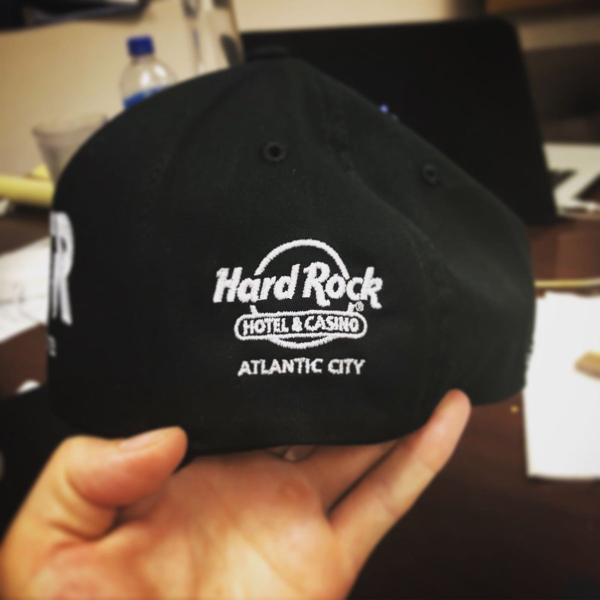 Indeprintco's tweet photo. Make sure you get to the new night club at @HardRockHCAC . @daernightclubac is the place to be in AC. If you are luck enough you might get one of these cool hats done by #IndePrintCo. #WeDaerYou #AC #WeDoWhatWeLove https://t.co/TEf7PNL9TC