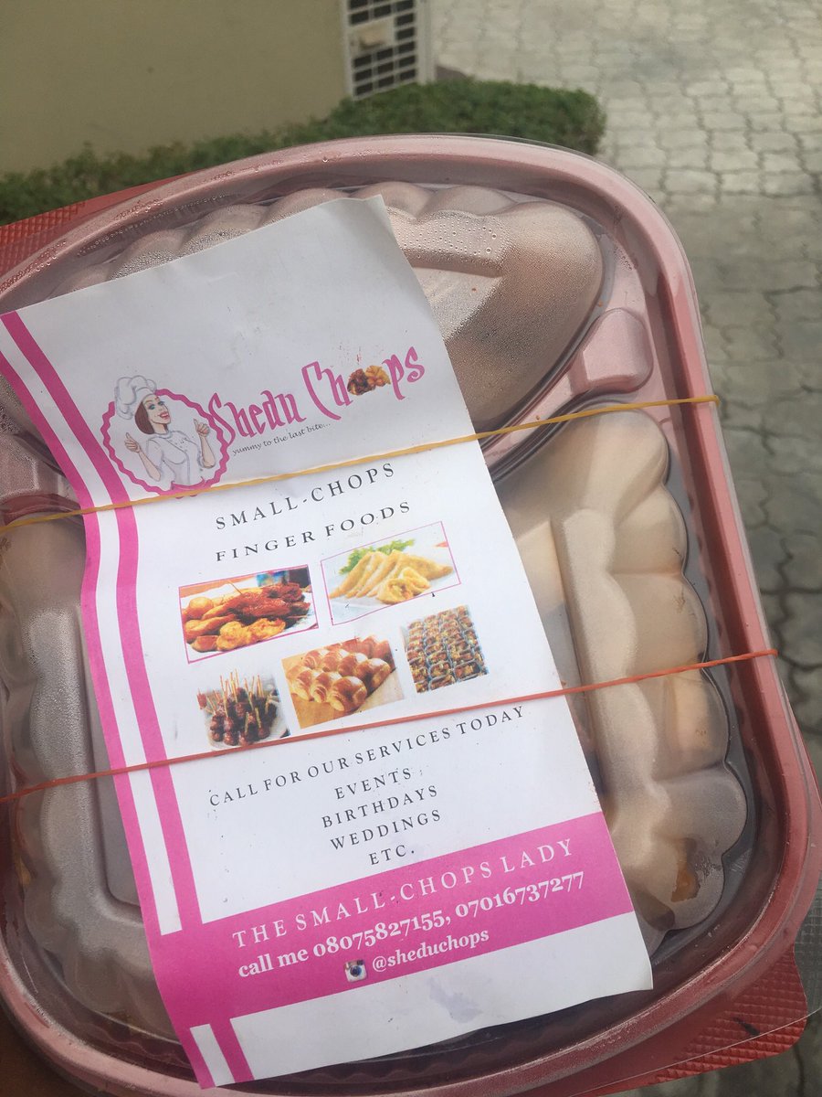 miss_she_du's tweet photo. Weekends are for small chops! Let the orders roll in! 😉😉 https://t.co/TWWFiepWiC