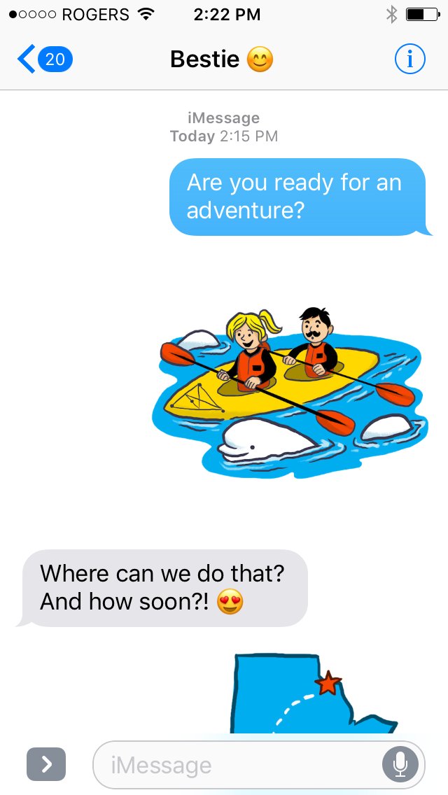 FrontiersNorth's tweet image. Have you downloaded our Churchill Sticker Bundle yet? Now you can entice your besties to book a trip to the polar bear and beluga whale capital of the world with you using colourful cartoon stickers all about Churchill. Download this #stickerbundle here: 58n.ca/ChurchillStick…