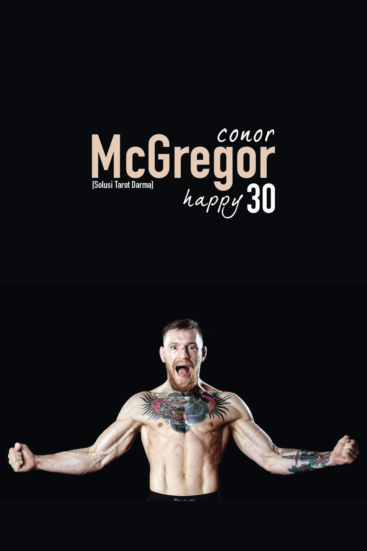 Happy 30th Birthday Conor McGregor   