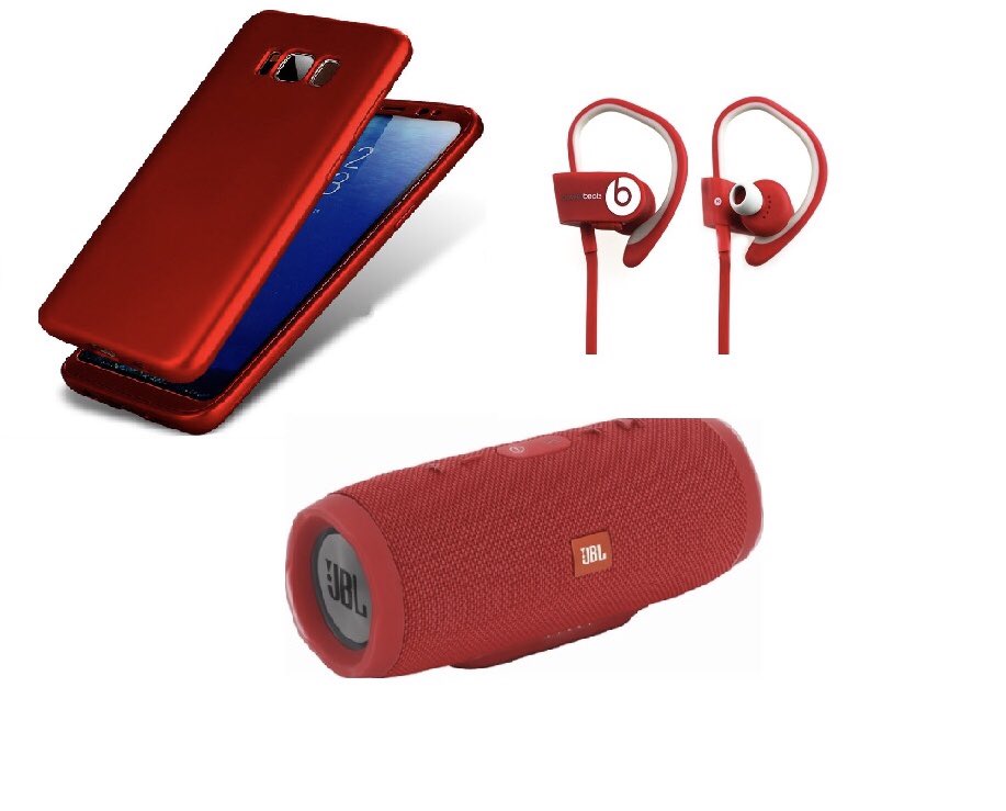 Etech_Official's tweet photo. Feeling the Summer Vibes? Why not get a Speaker, Earphones and a Phone Case for only £24.99!  🔴⚫️ #EtechRed #EtechFamily https://t.co/Jx0shYxoW7