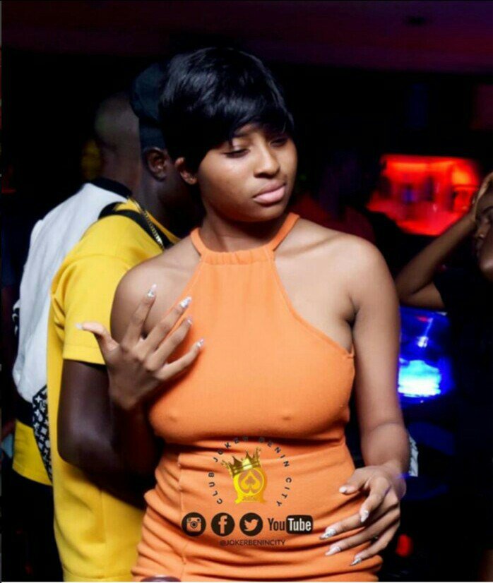 Oloko Lordwin on X: Ladies With Nipple Piercings Goes Braless, Storms  Night Club – Fans Reacts. PICS    / X