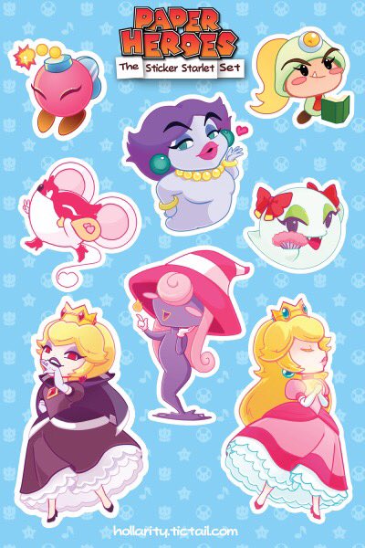 goomraider's tweet photo. (HEY THERE! I’m thinking of making new charms for RTX and I want your input- should I make charms for Vivian or any of the other Paper Mario Partners?) https://t.co/inPg31X1Vk