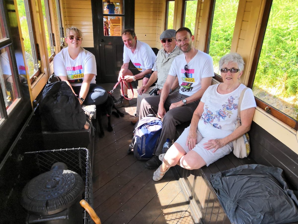 NhsGod's tweet photo. Extra special thanks to our friends at #breconmountainrailway for their support and the complementary tickets! #GodBlesstheNHS https://t.co/cYzz9EUV2w