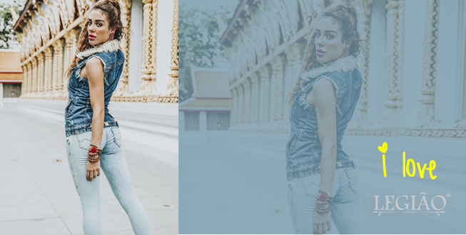 LegiaoDenim's tweet photo. Com estilo hi-lo, a calça jeans skinny white é uma peça curinga e versátil. Já o colete pode ser adaptado a diferentes estilos. Saiba + em: https://t.co/i10EzN4LZf https://t.co/BjBpUcj7Ux