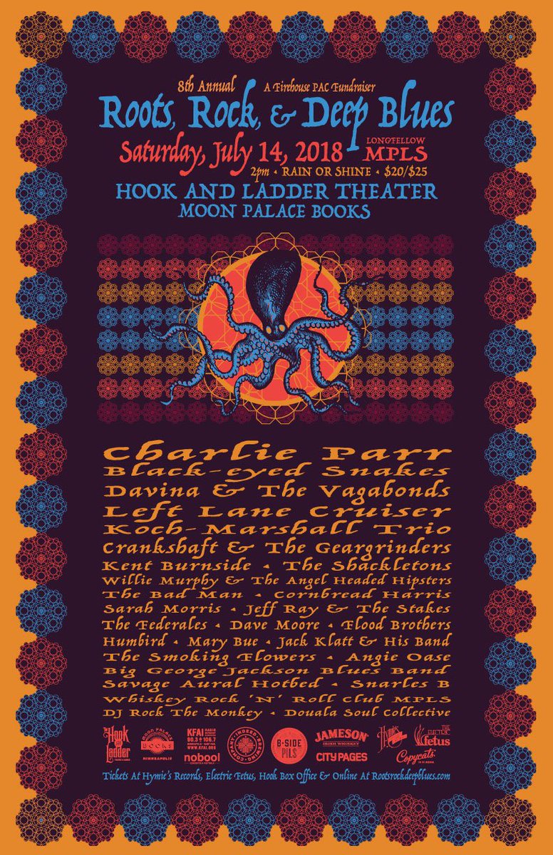 TheHookMpls's tweet photo. It's the last day to save $5 and grab those $20 tickets. BUY TIX TODAY --> https://t.co/XDjR2IhYxe -- Thank you to @CopycatsMedia for printing the promo posters! @RRDBfest #RRDBfest #Festival #Minneapolis https://t.co/4Tmu20dKHW