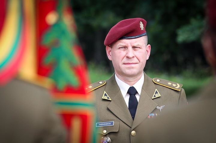 LTU_KASP's tweet photo. LTC Dainius Pašvenskas appointed to lead Lithuanian National Defence Volunteer Forces (#KASP). https://t.co/l7GxHlWQiB