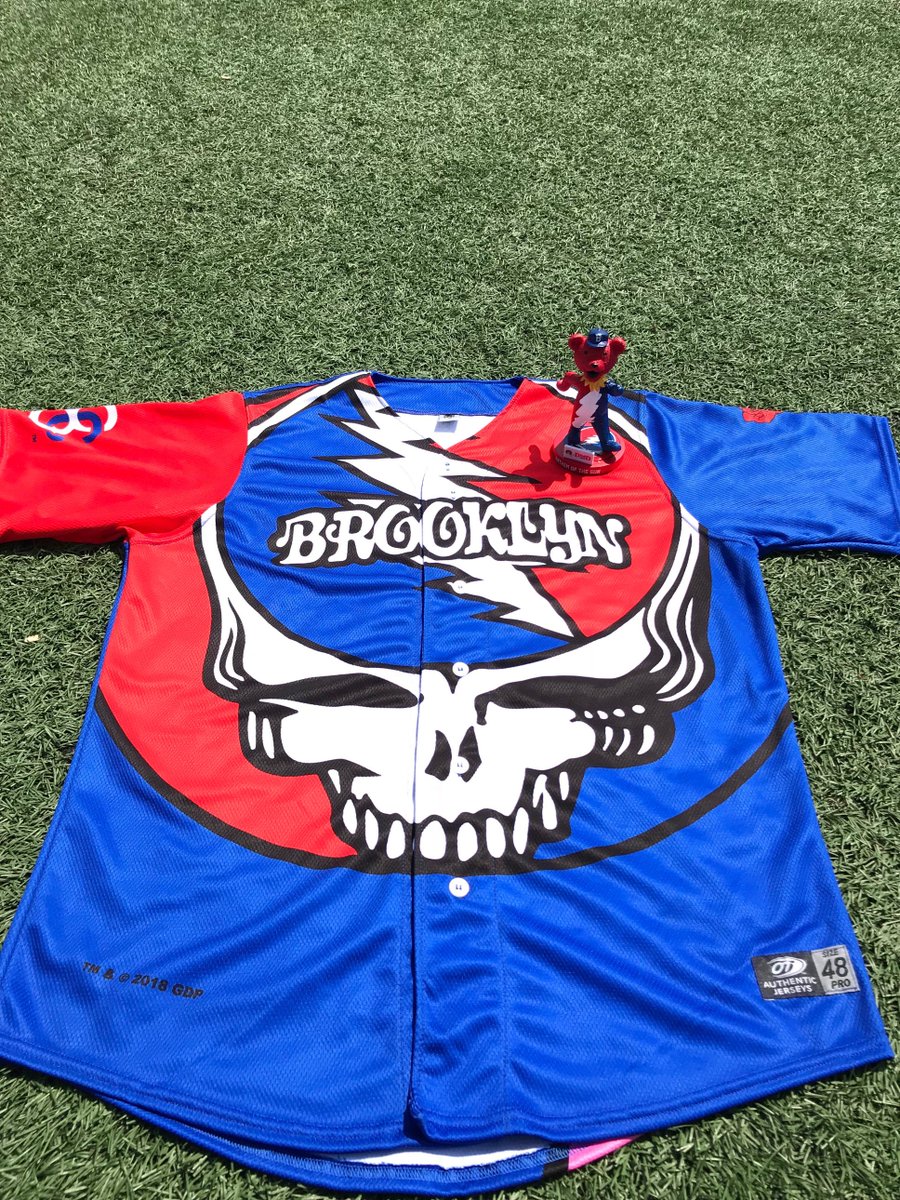 brooklyn cyclones grateful dead jersey