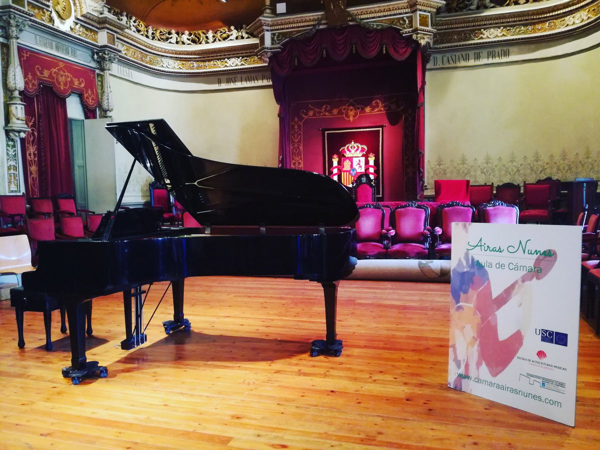Comienza el segundo concierto de alumnos de la tercera edición de Airas Nunes - Aula de Cámara 🎶
#AirasNunes18 #MúsicaDeCámara #ChamberMusic #Masterclass