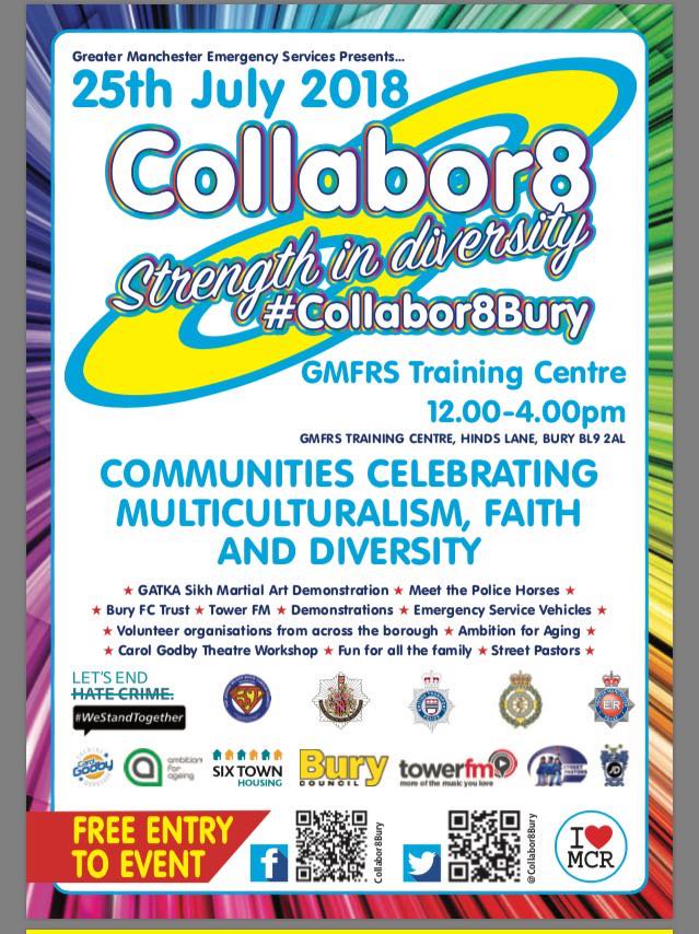 Collabor8Bury's tweet photo. Just been told  some of the Coronation st stars will be at the event  thanks to @CarolGodbys 
Can you guess who? https://t.co/B18YjGwlVA