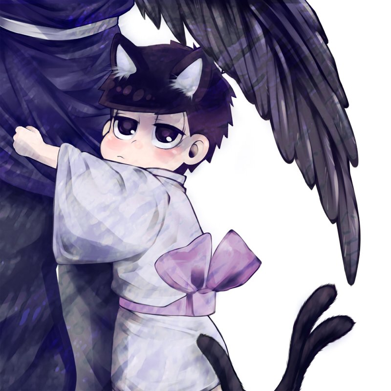 一松 「猫又ちゃん 」|おぼろよ低浮上のイラスト