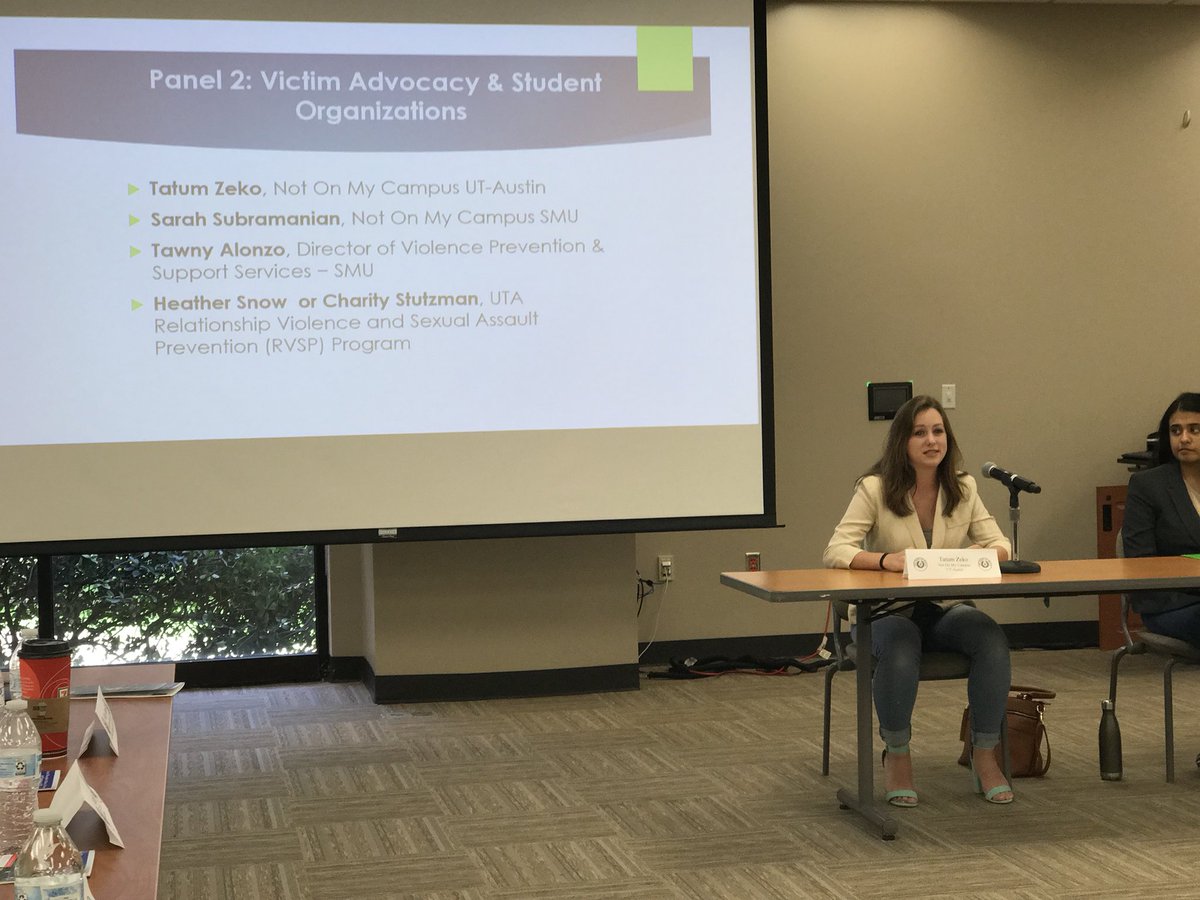 EsseinyAlanis's tweet photo. @TatumZeko we are honored to have you speak at State Rep. @Victoria4Texas #SexualViolenceTaskForce Thank you for being a #StudentAdvocate #TXLege #EndtheBacklog #NotOnMyCampus @UTAustin https://t.co/rLqRubibXN