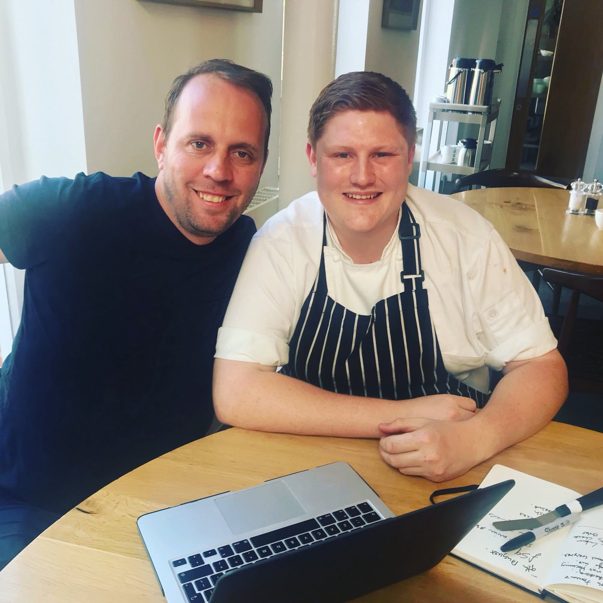 ChefAdamSpicer's tweet photo. @markjpoynton collaboration evening coming soon to @thetackroom watch this space .... #chefscollaboration #excitingtimes #5courses2chefs #datesreleasedsoon https://t.co/TkJ5l6LdMm