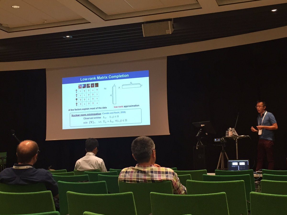 Welcome our poster on 'Fast and Sample Efficient Inductive Matrix Completion via Multi-Phase Procrustes Flow' now in Hall B #78!