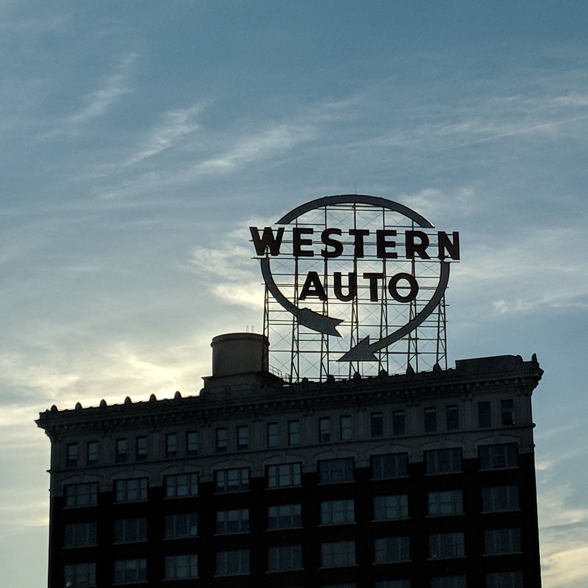 Today's the day! The Western Auto Sign will turn on at 8:45pm! Bulbs are still available for purchase at LightTheSign.com - get your piece of the skyline before they sell out! #westernauto #kccrossroads #downtownkc #kcmo #visitkc #landmarklove #kcskyline #westernautosign