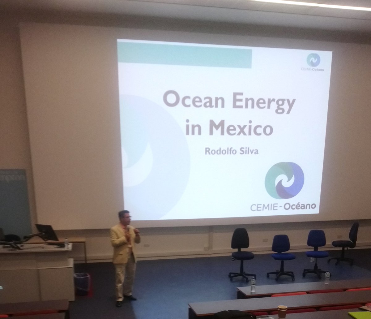 An excellent plenary talk by Prof. Rodolfo Silva from <a href="/IIUNAM/">Instituto de Ingeniería</a> and <a href="/CemieOceano/">CEMIE-Oceano</a> to close the <a href="/symposiummx2018/">SymposiumMX</a> at <a href="/unisouthampton/">University of Southampton</a> <a href="/UoSPartners/">UoS Partnerships</a> #ocean #energy