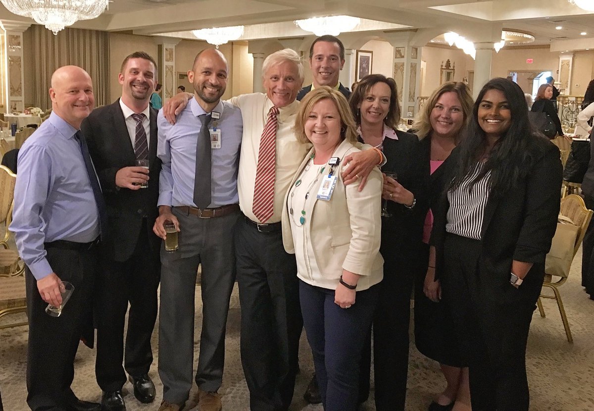 With members of the <a href="/KaleidaHealth/">Kaleida Health</a> leadership team where yesterday I gave the keynote for the annual leadership retreat of this large healthcare system based in Buffalo New York.