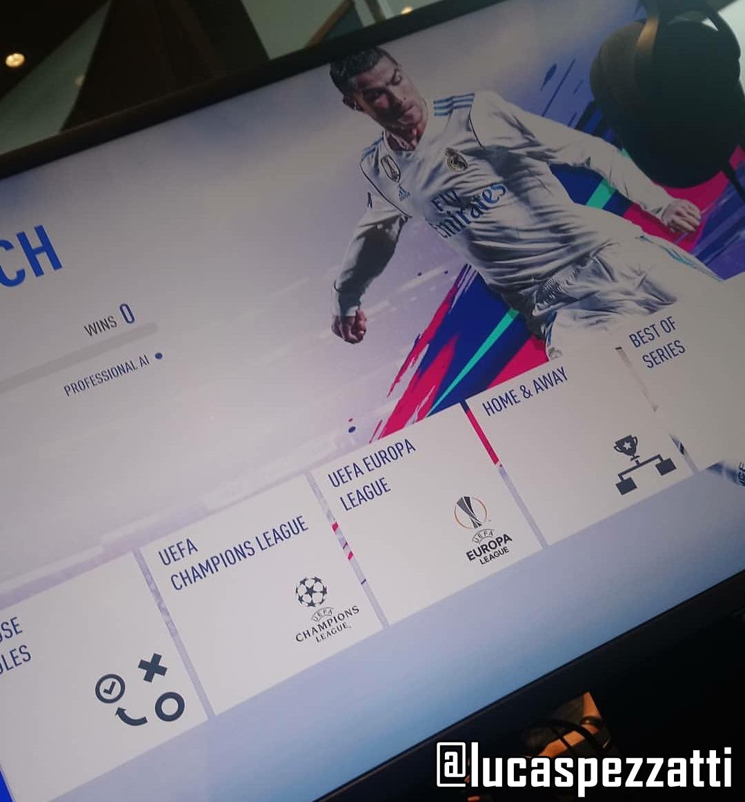 creeloyasisera's tweet photo. Interpreto por esta imagen que en FIFA19 habrá un modo de amistosos renovado que nos va a permitir jugar partidos de diferentes características (Champions League / Europa League) 
via @lucaspezzatti https://t.co/2XBO64lLLC