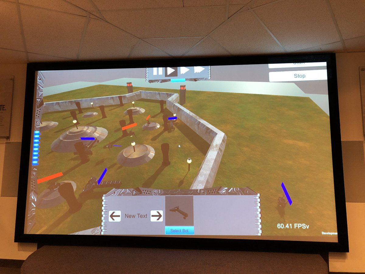 DeconGaming's tweet photo. Sprint 3 #GameDev build of Siege Bits added more polish as well as a physics based movement system. #techrespect https://t.co/jLObTYwwxD