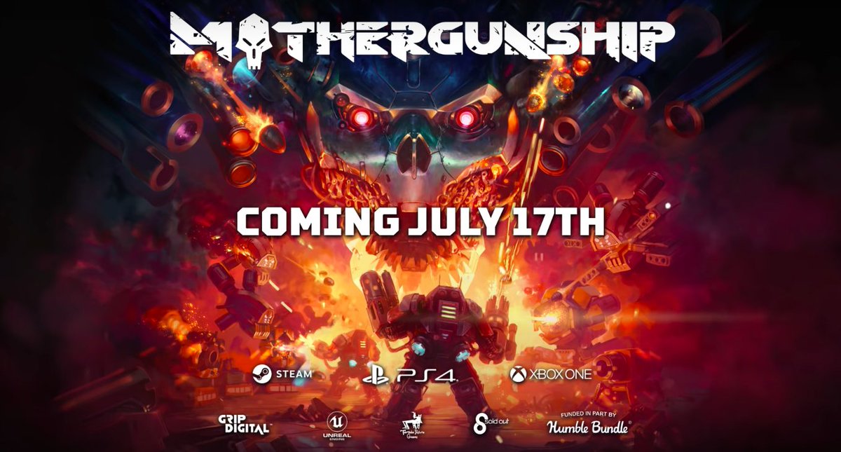 Mothergunship Mothergunship Is Coming Next Week And We Thought It S A Perfect Time To Share Our Special Thanks Unrealengine And Epicgames For All The Support Over The Last Couple Of