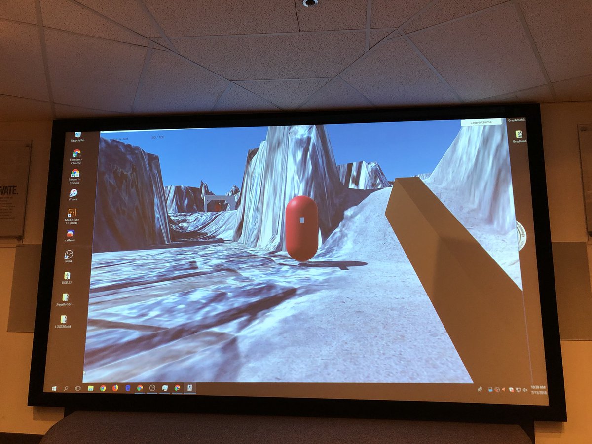 DeconGaming's tweet photo. Secretaries in Space #GameDev build added a lot of networking code and optimization for multiplayer. They have also started working on props for the build. #techrespect https://t.co/o3qq7fqMlK