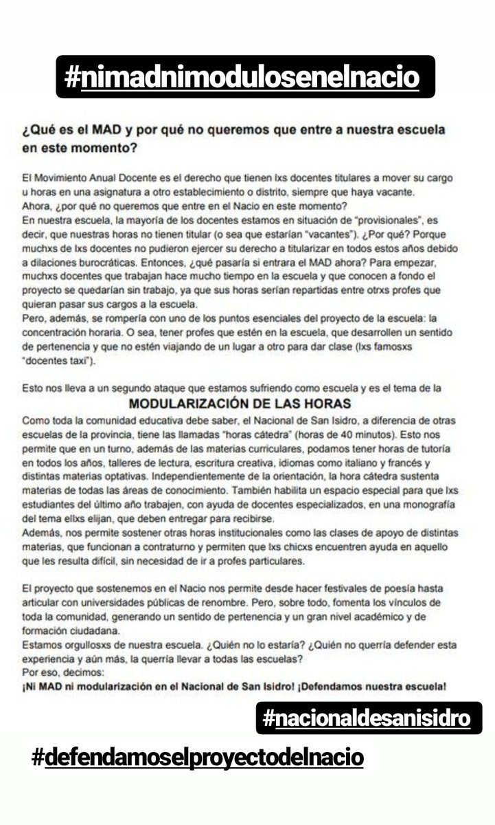 ddeddaeng's tweet photo. Para informarse mejor.
#NacionaldeSanIsidro
#defendamoselproyectodelnacio
#niMADnimodulosenelNacio https://t.co/72YexFXjmH