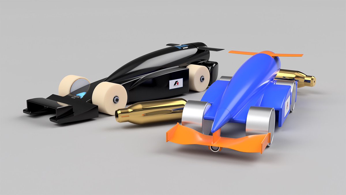 alacrityprojec1's tweet photo. The design and construction processes to create our car for the world finals have begun. Here is an insight of the cars from our two different teams, @projectoneteam and @alacrityteam_ . How do you think our new car will look like?#alacrityptoject #RoadtoSingapore #F1SWF https://t.co/Jy1glM3Xy0