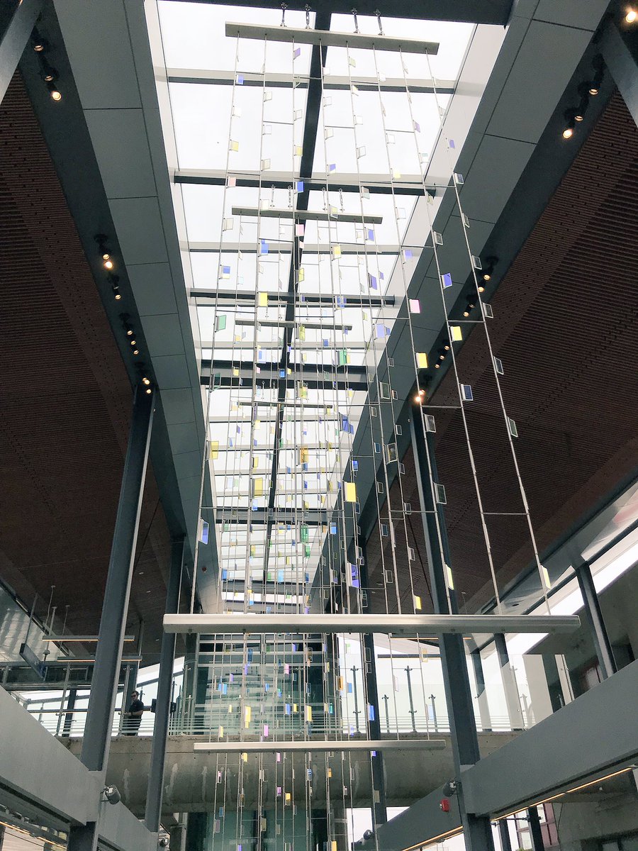 JimWatsonOttawa's tweet image. The new #OttLRT Blair station is incredible! Beautiful art adorns the skylight roof and the bright, spacious    train platform is inviting and efficient. I look forward to the launch of the Confederation Line in November!