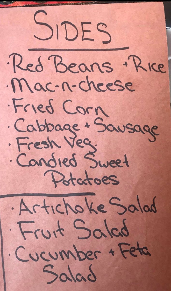 sugarfireindy's tweet photo. Friday Sides!!!! https://t.co/x7621IVC02