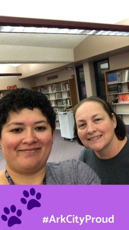 ArkCityMiddle's tweet image. ACMS teachers used @MetaverseApp today while discussing Chapter 10 of Kylene Beers &amp;amp; Bob Probst's Disrupting Thinking.  Thanks math teachers for sharing an easy way to add BHH, engagement and technology to our "disruptive" reading!