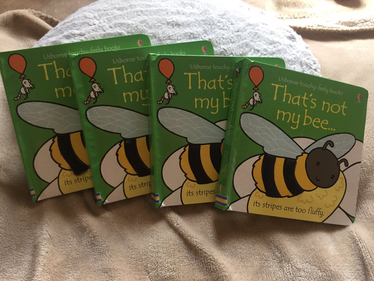 These four will be flying over to their new little owners this weekend 🐝 #newbie #booksaremagic #booksarefun #Sensory #languagedevelopment #littlereaders