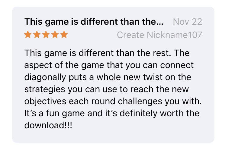 One of the many good reviews we got in the App Store for our game Hoplite Hero 😎

Download it now and try it free:
hoplitehero.app.link