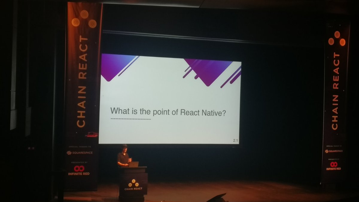 GroundControl's tweet image. .@htormey asking the important question #ChainReact2018