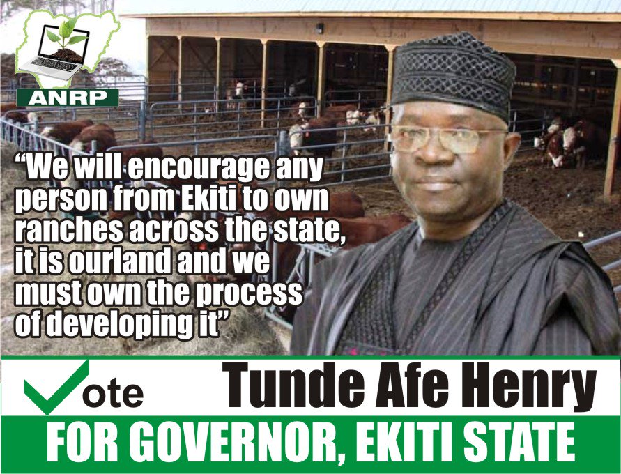 ANRPOndo's tweet photo. @JeffOkoroafor @kfayemi @GovAyoFayose @JeffOkoroafor 

Freedom comes by little...
We shall in our own little way bring about the RENEWAL mindset and Ekiti shall be our testing ground.

#SupportANRP
#VoteTundeAfe
#TASKTheServants-Leader https://t.co/M2DVLJosnr