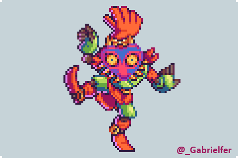 💀Arcade Hero💀 on X: My little #SkullKid for today's @Pixel_Dailies  #pixel_dailies 64x64, 5 colors #pixelart #pixels #pixel #skull   / X