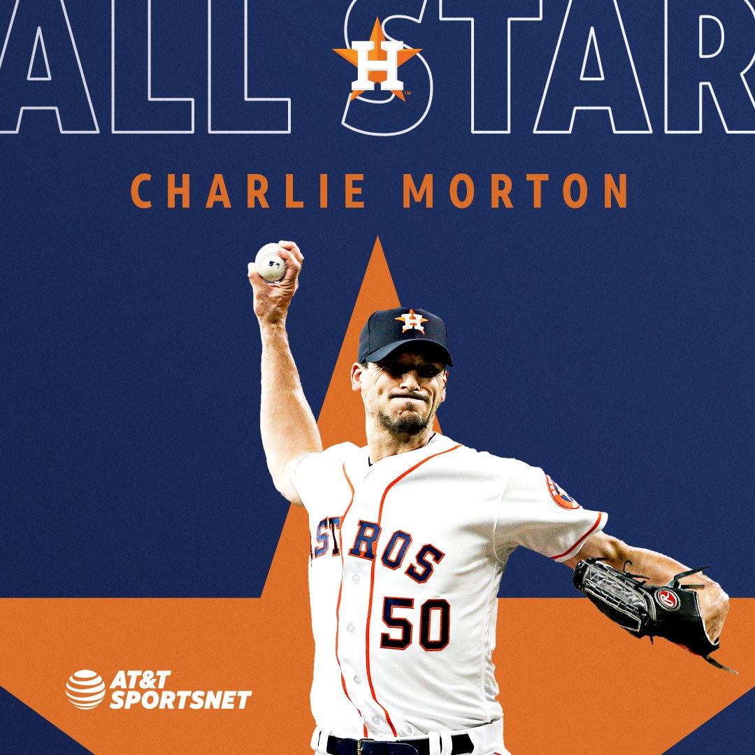 SpaceCityHN's tweet image. Added to the 2018 All-Star Game! Charlie Morton gives the @astros 6 players on the AL roster! #NeverSettle