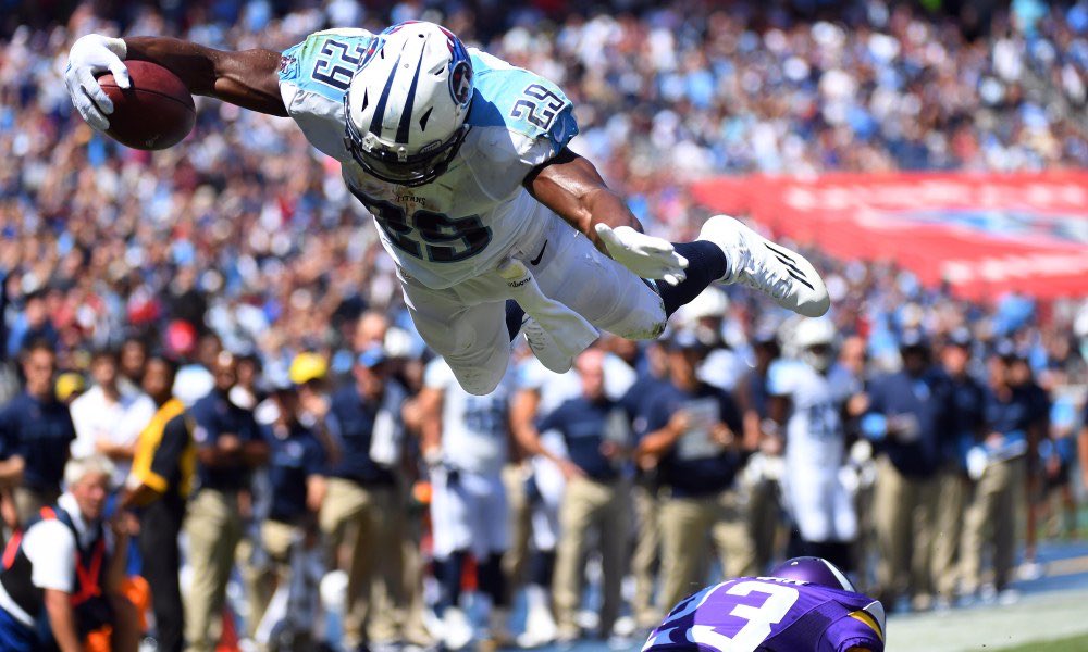 2ndandVictory's tweet photo. BREAKING: Former @Titans RB @DeMarcoMurray has announced his retirement from the NFL. 

Only spending two seasons in Tennessee, DeMarco was exactly what the Titans needed at the time. Will always be thankful for what he did on and off the field. Enjoy retirement, DMo. https://t.co/rmN1NA8MVg