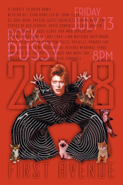 ChrisRstrib's tweet photo. This week’s Big Gigs, including the #RFP2018 Bowie tribute tonight at @FirstAvenue, the ridiculously cool Roots Rock & Deep Blues Fest at @TheHookMpls, @ThePretendersHQ, @DOAJoe, @TpTroubadours & more.
https://t.co/N4NBrYNqSl https://t.co/4AV3EYUoY7