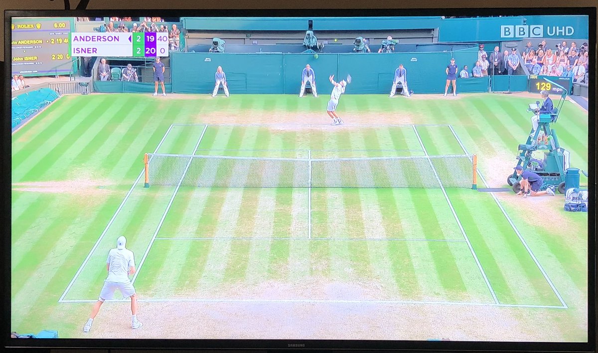 paolopescatore's tweet photo. Epic match #IsnerVsAnderson; so far the #UHD #4K coverage has taken up around 80GB of storage #SkyQ #bbctennis #Isner #Anderson #Wimbledon #BBCUHD https://t.co/slKAB5H0y2
