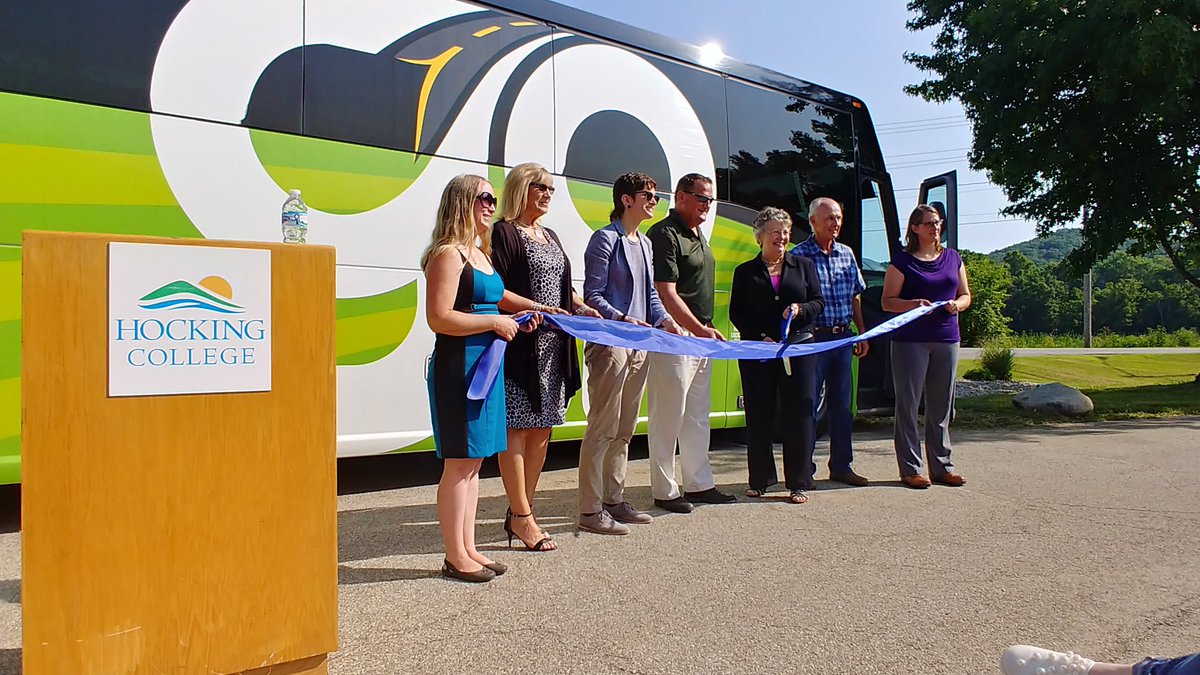 Congrats to <a href="/hapcap/">HAPCAP</a> <a href="/ridegobus/">GoBus</a> in their partnership with <a href="/HockingCollege/">Hocking College</a> to setup ticketing in Nelsonville, OH! #publictransit #gobushocking #ohio