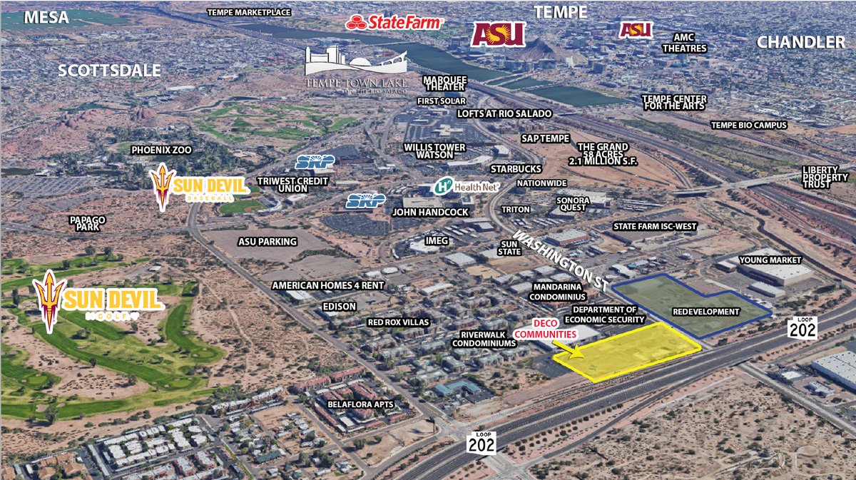 #BREWBreakingNews - DECO COMMUNITIES DEVELOPING 220-UNIT CABANA APARTMENT PROJECT IN SOUTHEAST PHOENIX. Ray Cashen of Cashen Realty Advisors Inc. in Phoenix brokered the cash transaction. CCBG Architects, Inc. #AZCRE #CRE #Phoenix #CabanaonWashington brewaz.com/hot-news/deco-…