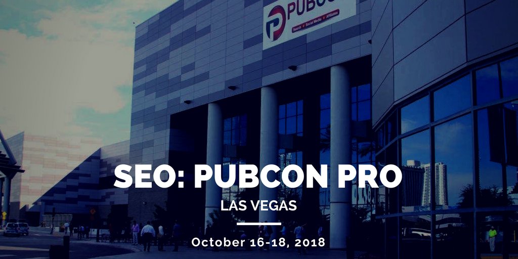Pubcon's tweet photo. What can you learn about SEO at Pubcon Pro Las Vegas? We broke down all the ways to learn and created a list each of our SEO workshops and sessions. Check it out! https://t.co/Go73WTDU2z #SEO https://t.co/6M9ETf5VGd