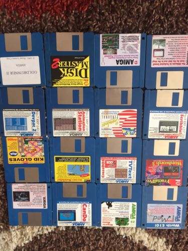PlayRetroUK's tweet photo. amiga floppy disk disc demos - joblot bundle x 12 - demo disks and goldrunner 2 for sale on ebay. #retrogamer #retrogaming
See more > https://t.co/lKv2a2LpAI https://t.co/44kOX9L3aj