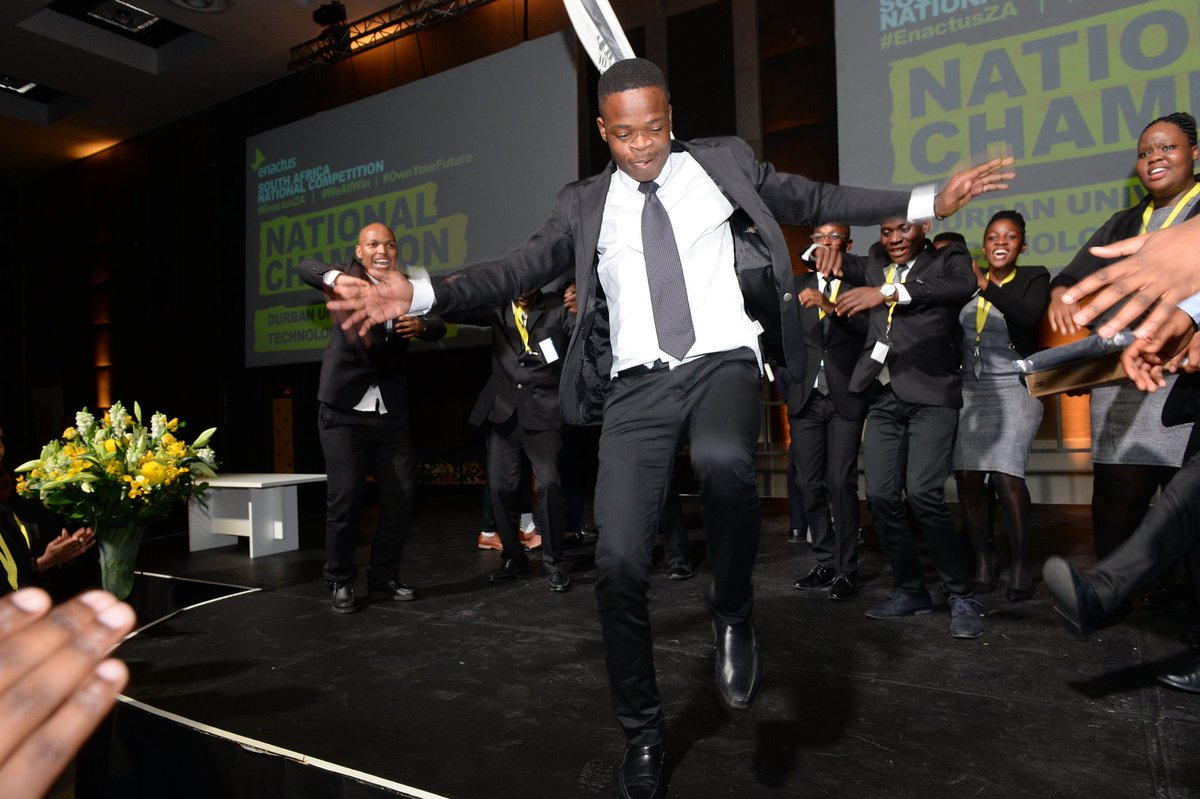 enactusZA's tweet photo. 2018 EnactusZA National Champions #WeAllwin @EnactusDUT https://t.co/NlFDWWFpBf