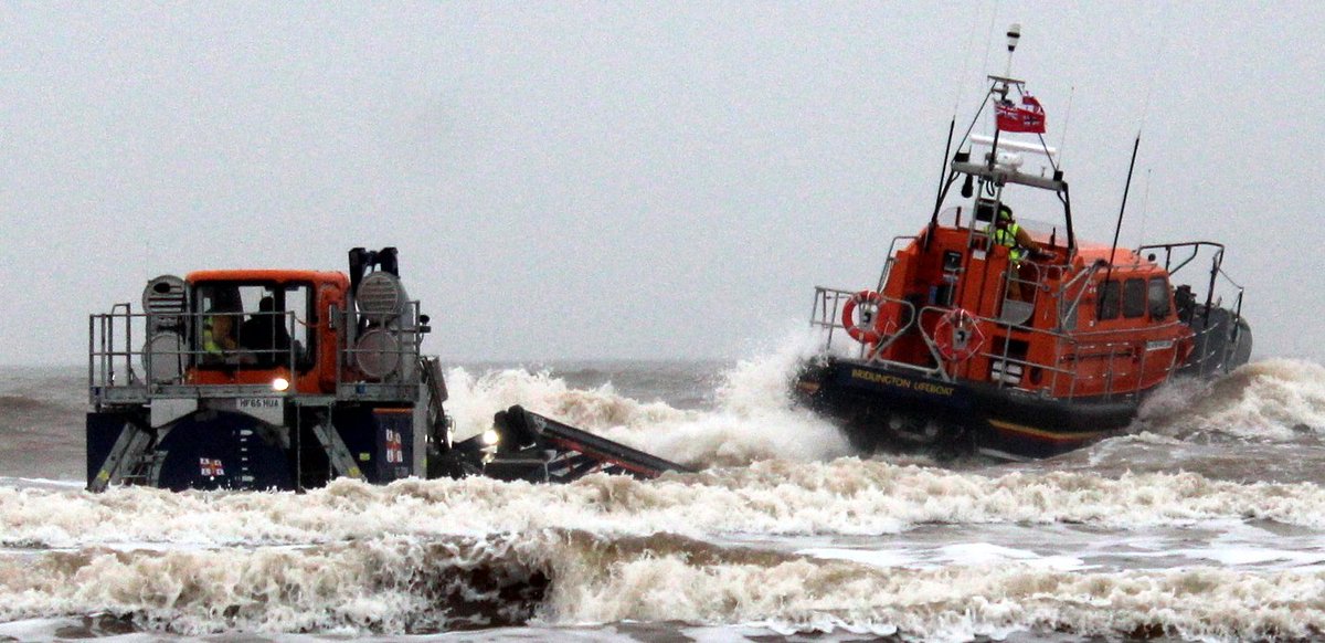 AndyBrompton's tweet photo. We @BridlingtonRNLI have only had our @RNLI Shannon on service for 7 months but the impact on the crew, the station and of course service calls as been immense. I started on an Oakley and moved on to a Mersey a major move at the time but this boat is a Quantum Leap #ShannonWeek https://t.co/jLf7Gi0a7z