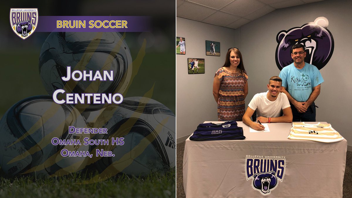 Welcome to Bellevue, Johan!
Omaha South defender Centeno signs with <a href="/Bellevue_Soccer/">Bellevue University Men’s Soccer</a> bubruins.com/x/164l4 #NAIASoccer