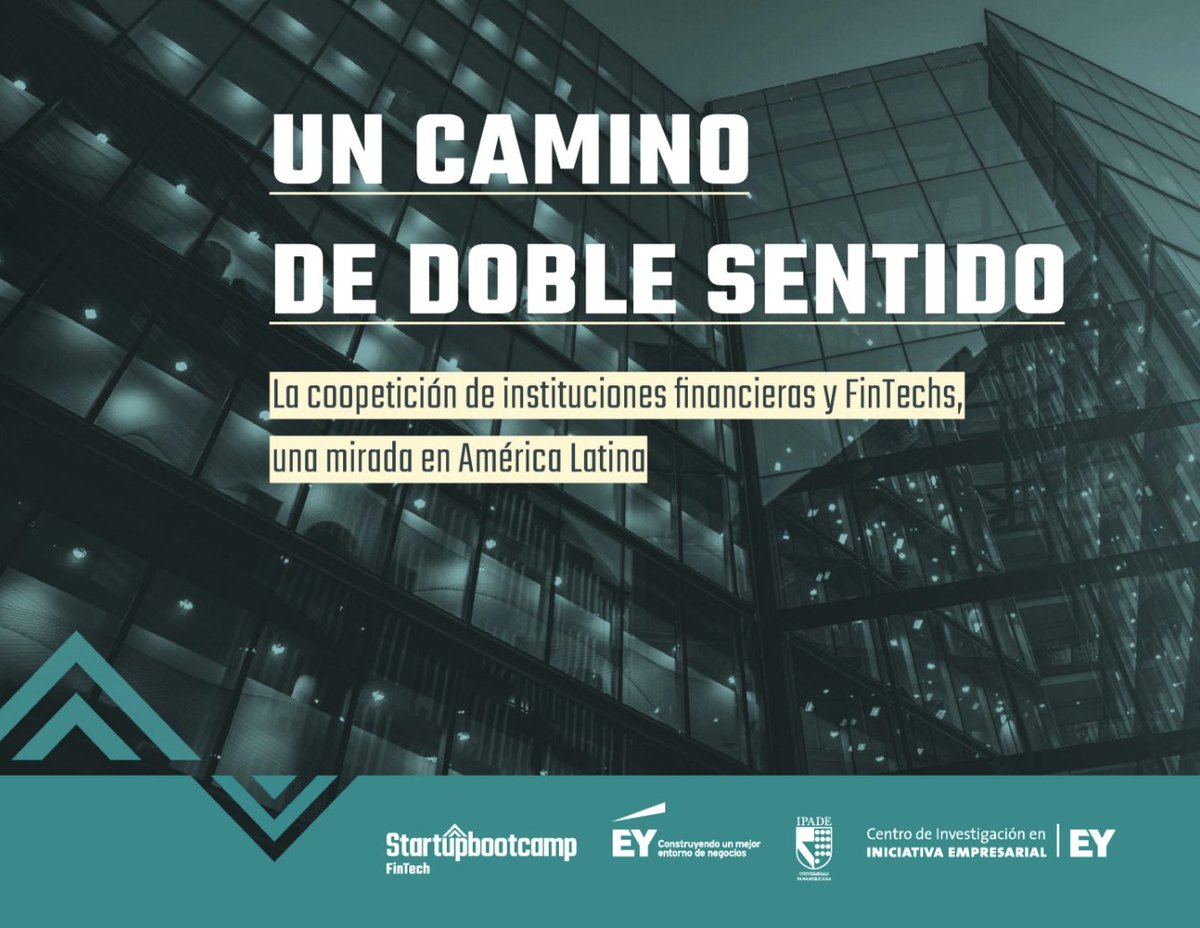 Finnovista's tweet image. Tras presentación en #FinnovistaLOFT, te animamos a leer el primer #sbcFinTechReport de @sbcFinTech  en colaboración con @EYMexico  #CiiE_EY @ipade  Descubre los elementos para crear un ecosistema #Fintech dinámico en #LATAM ow.ly/dkB430kWEFu