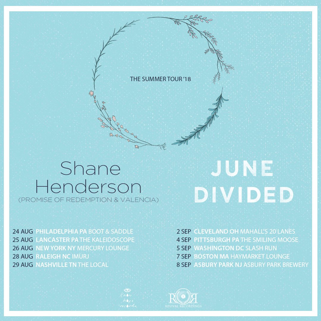 Hitting the road at the end of summer to play some music! Doing it with my friends <a href="/JuneDivided/">June Divided</a> - see you there!! ❤️