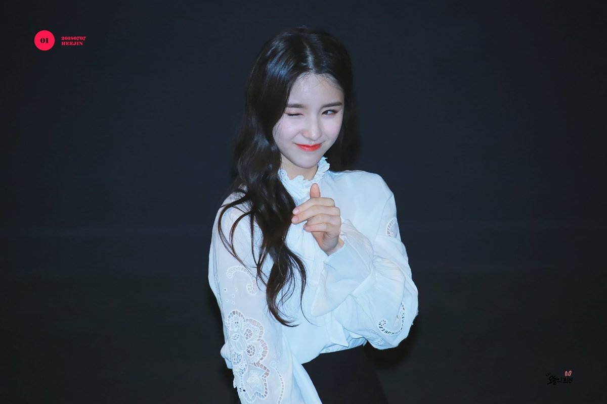 오늘의 희진 tweet media